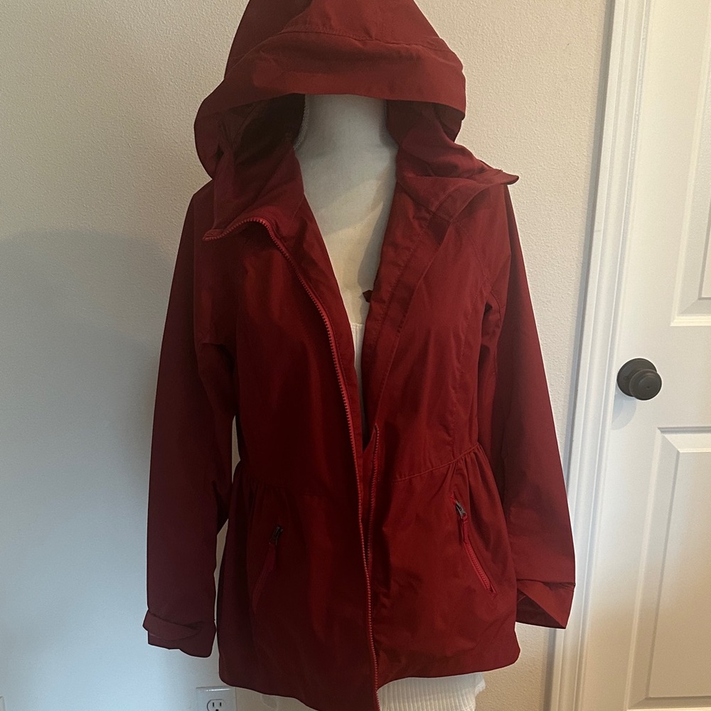 Lululemon Athletica Red Utility Jacket